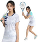 Exercise Training T  Women V Neck Badminton 3D Short Sleeves Summer Running Table Tennis Volleyball Team Yoga Shirts The Clothing Company Sydney