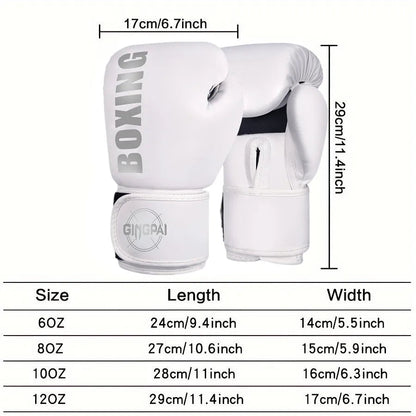Boxing gloves for kids and adults in black and red, suitable for Muay Thai, MMA training, and sandbag practice