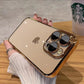 Plated Clear Case For IPhone 15 14 Pro Max Mini 15 Plus Shockproof Cover The Clothing Company Sydney