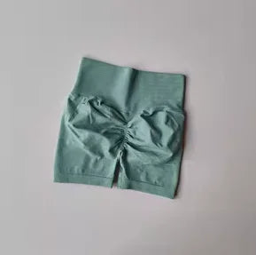 Women's Sports Shorts High Waist Running Yoga Fitness Activewear Shorts - The Clothing Company Sydney