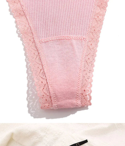 5 Pack G-string Panties Cotton Women's Underwear  Adjustable Waist Pantys Bikini Thongs Lingerie The Clothing Company Sydney