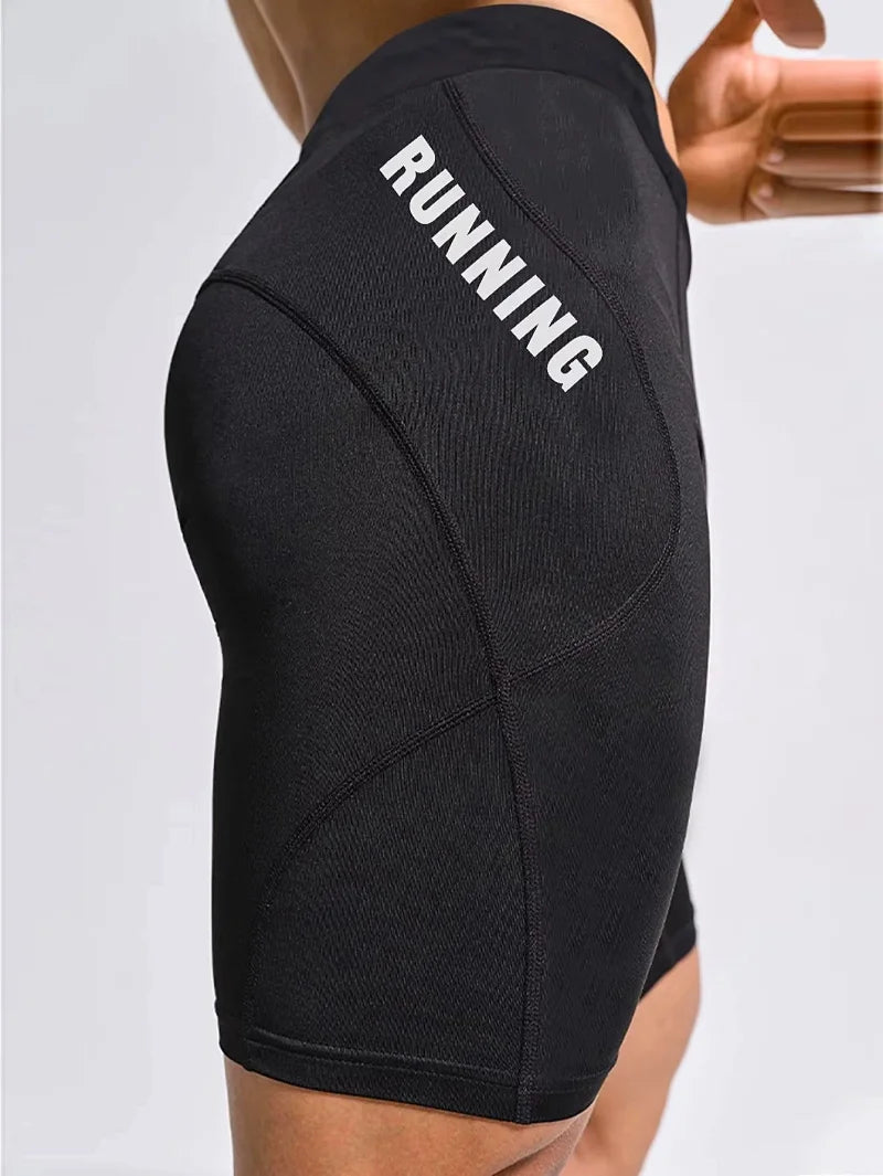 Men's Bodybuilding Shorts Gym Running Leggings Male Joggings Elastic Compressions Sweatpant Football Basketball Tights Shorts