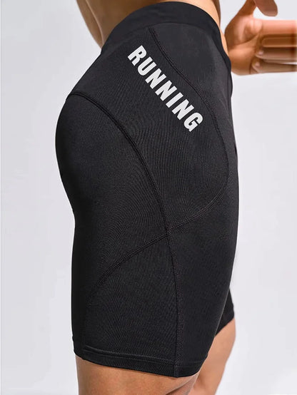 Men's Bodybuilding Shorts Gym Running Leggings Male Joggings Elastic Compressions Sweatpant Football Basketball Tights Shorts
