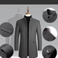 Business Casual Trench Coat Men Style Winter Coat Men's Autumn and Winter Wool Mix Coat Jacket The Clothing Company Sydney