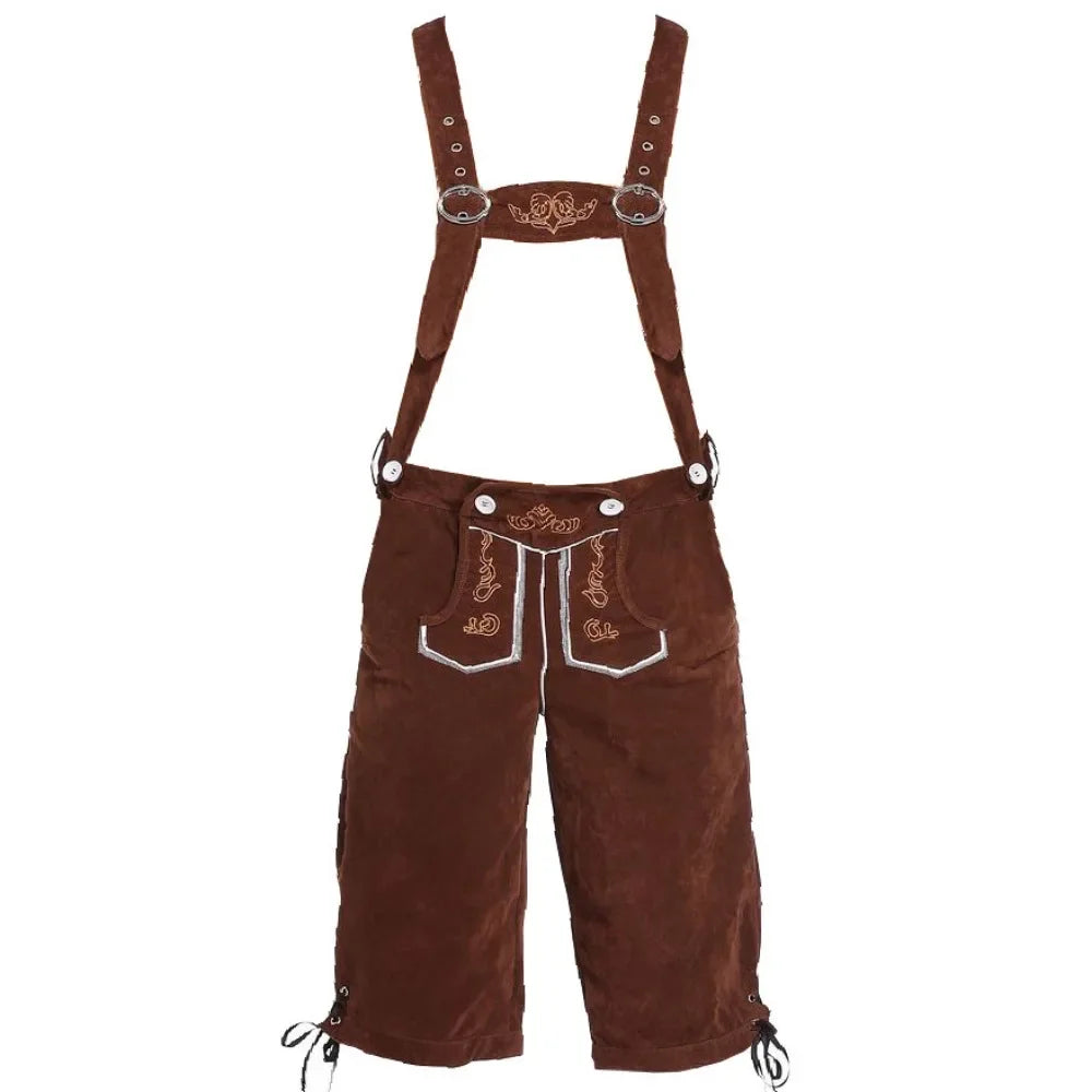 Men's Oktoberfest Overalls Clothing German Bavarian Munich Oktoberfest Costume Outfit The Clothing Company Sydney