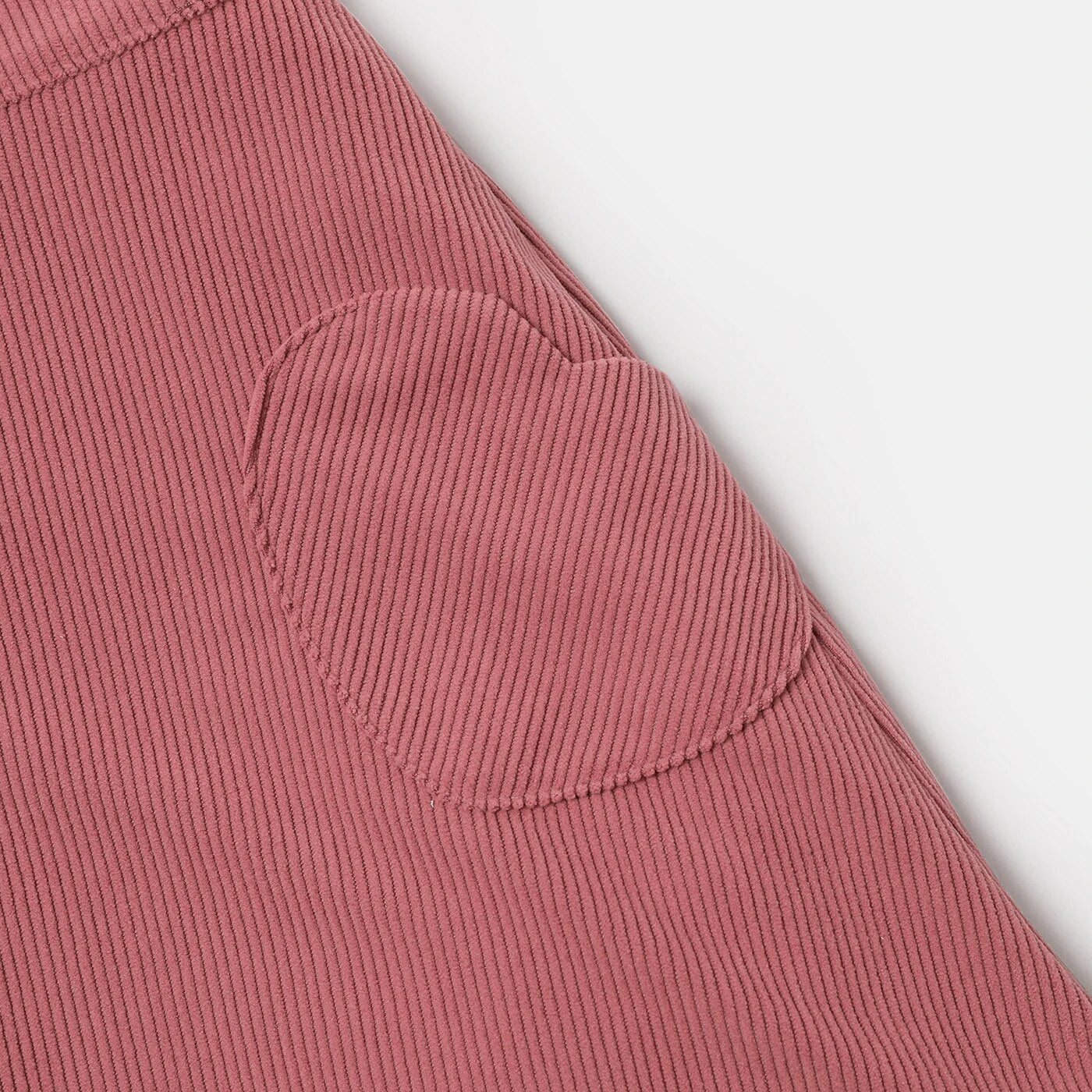 2 Piece Kids Girl's Button Design Mock Neck Long-sleeve Tee and Pocket Design Skirt Set The Clothing Company Sydney