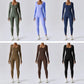 Women's tracksuit Yoga Set Yoga Jumpsuits One Piece Workout Long Sleeve Rompers Sportswear Gym Set Workout Clothes The Clothing Company Sydney