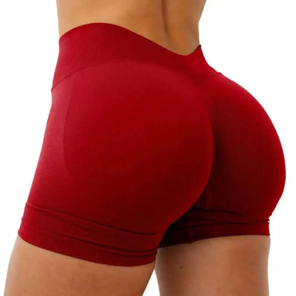 Women's Gym V Waist High Waist Fitness Training Yoga Clothing Running Workout Leggings Cycling Sports Shorts The Clothing Company Sydney