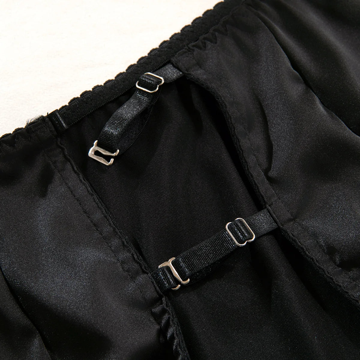 Lace Lingerie Halter Bra Heart g-String Thongs Garter Ensemble Exotic Underwear Set The Clothing Company Sydney