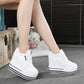 High Heels Chunky Sneakers Women Spring/Autumn Platform Thick Bottom Height Increasing Casual Shoes Woman Fashion Tennis Female The Clothing Company Sydney