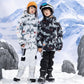 Children's Snow Suit Outfit Wear Outdoor Waterproof Windproof Warm Costume Winter Snowboarding Ski Jacket and Strap Pant Boys and Girls The Clothing Company Sydney