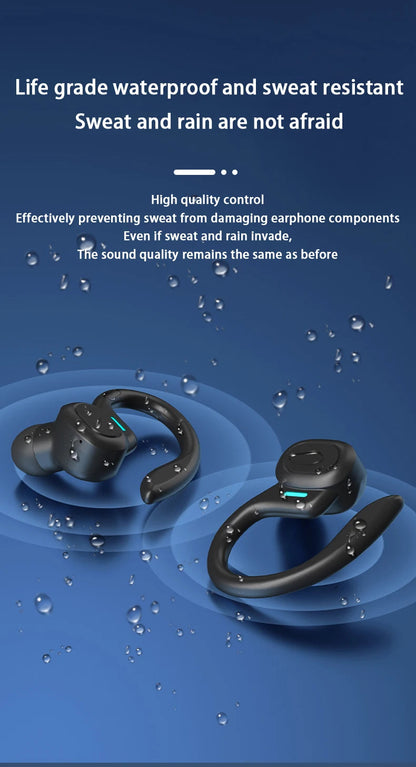 Original SP16 Wireless Earphones Ture Wireless Earbuds Ear hook Sports HiFI Stereo Waterproof Headset With Mic TWS Headphone The Clothing Company Sydney