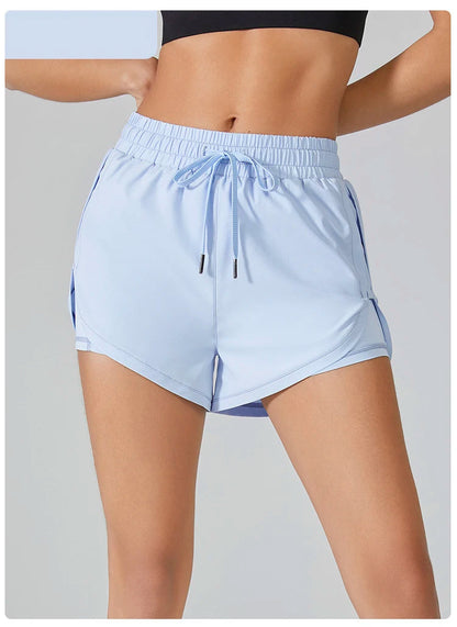 Women's Yoga Shorts Fitness Elastic Running Workout Ladies Gym Sport Inner Layer Shorts Fitness Sportwear The Clothing Company Sydney