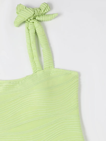 One Piece Wavy Swimsuit Women Strappy Swimwear Monokini Bathers Bathing Swimming Swim Suit Beachwear The Clothing Company Sydney