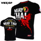 Men's Women's Kids Muay Thai T Shirt Running Fitness Sports Short Sleeve Outdoor Boxing Wrestling Tracksuits Summer Breathable Quick Dry Tees The Clothing Company Sydney