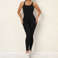 One Piece Backless Bodycon Scrunch Jumpsuit Women Dance Fitness Overalls Push Up Sleeveless Yoga Sport Jump Suit The Clothing Company Sydney