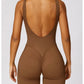 Yoga Set One-Piece Seamless Hollowed Out Women's Jumpsuits Gym Push Up Workout Fitness Bodysuit