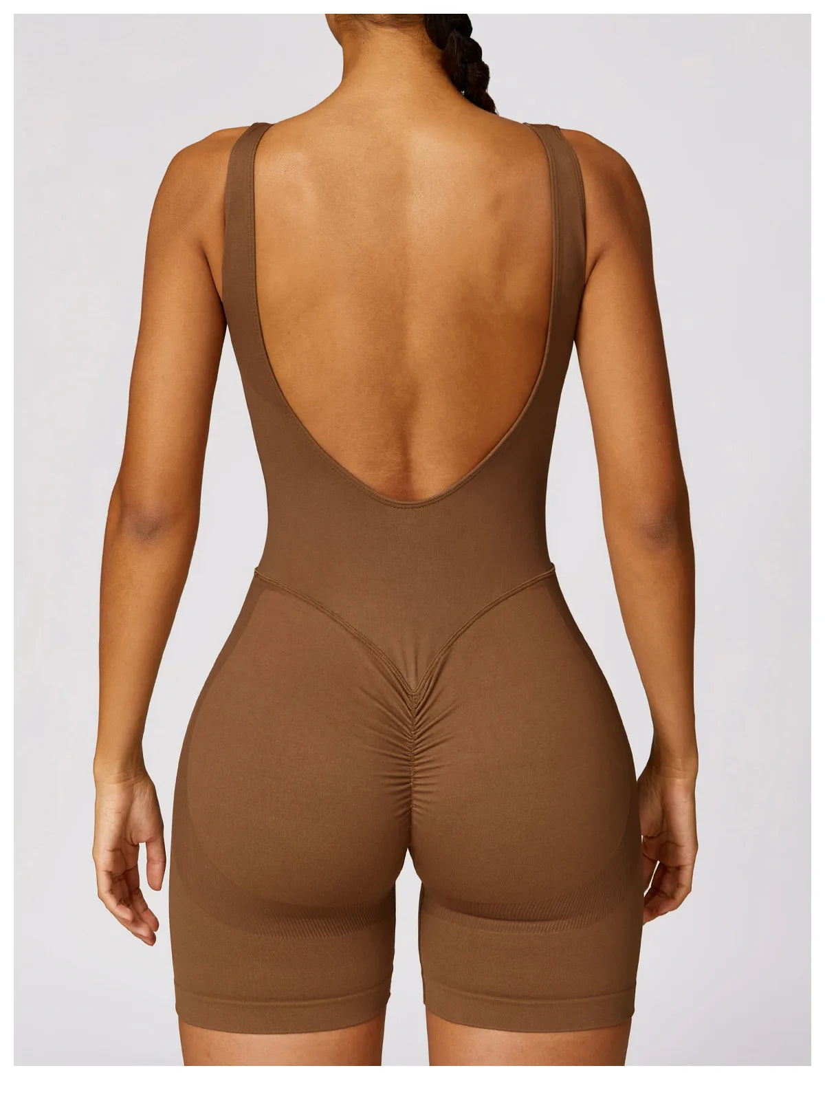 Yoga Set One-Piece Seamless Hollowed Out Women's Jumpsuits Gym Push Up Workout Fitness Bodysuit