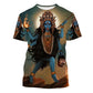 Hindu God Goddess Fun Graphic T-shirt Fashion Men's And Women's Crew Neck Short Sleeve Top Trend Street Wear The Clothing Company Sydney