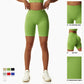 Summer Comfortable Seamless High Waist Yoga Shorts Gym Elasticity Hip Lift Pants Running Cycling Sports Shorts The Clothing Company Sydney