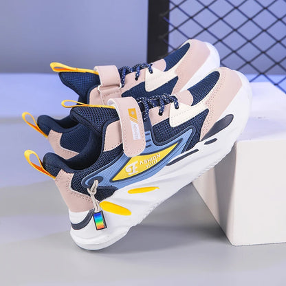 Kids Children Boys Mesh Sports Running Shoes Breathable Non-slip For Girls Casual Running Walking Sneakers