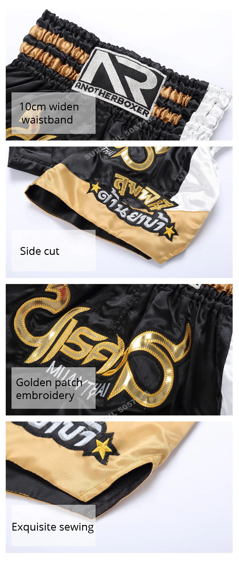 Muay Thai Shorts Embroidery Boxing Shorts Womens Mens Kids Kickboxing Fight Shorts Free Combat Grappling Martial Arts Clothing The Clothing Company Sydney