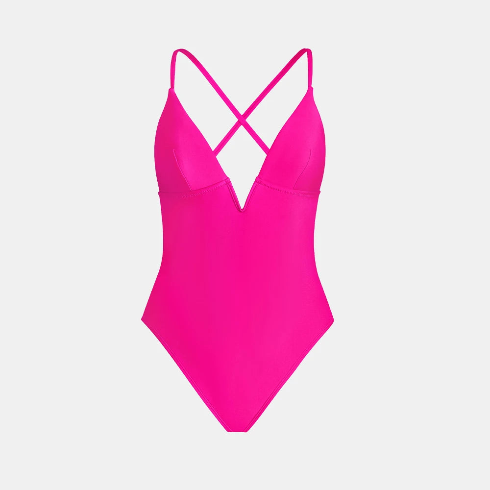 One Piece Backless Monokini Swimwear Bathing Suit Beachwear Swimsuit The Clothing Company Sydney