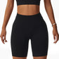 Summer Comfortable Seamless High Waist Yoga Shorts Gym Elasticity Hip Lift Pants Running Cycling Sports Shorts The Clothing Company Sydney