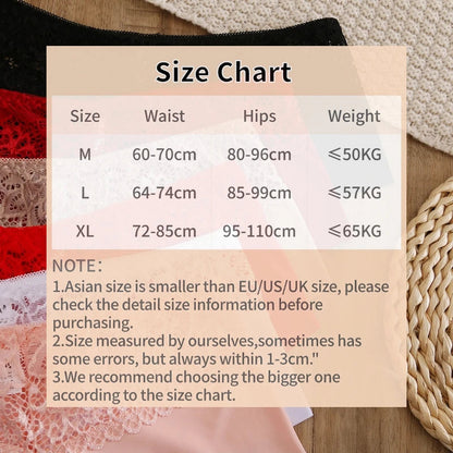 6 Pack Women's Panties Lace Boxers Seamless Female Underwear Temptation Boyshorts Boxer Lingerie Briefs The Clothing Company Sydney