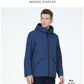 Men's  Lightweight Cotton Jacket Casual Trend Coat Male Windbreaker Coat hooded Jacket