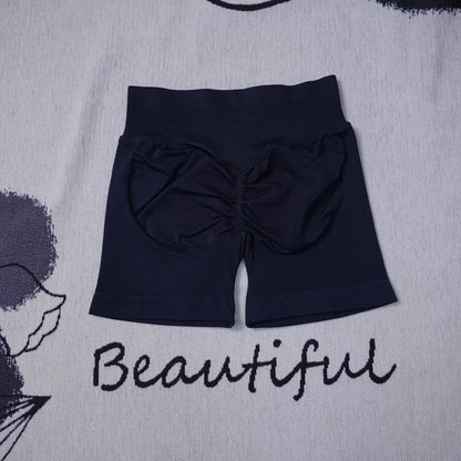 Dynamic Shorts 4.5" Women's Seamless Yoga Shorts High Waisted Butt Lifting Breathable Workout Gym Running Bike Shorts The Clothing Company Sydney