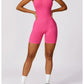 Yoga Set One-Piece Seamless Hollowed Out Women's Jumpsuits Gym Push Up Workout Fitness Bodysuit