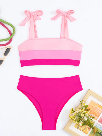 Pink Sexy Bikinis 2025 Swimsuits Women Swimwear Push Up Female Beach Swim Wear Bathing Suits Brazilian Bikini Set Pool Bather - The Clothing Company Sydney