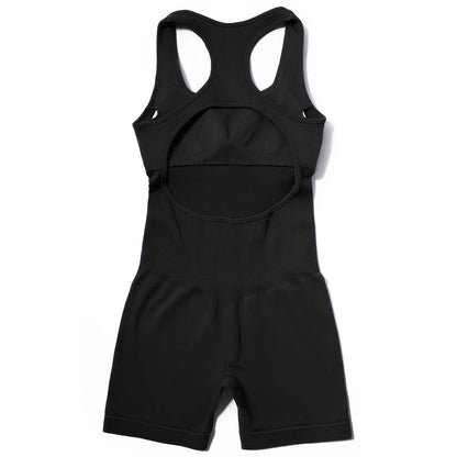 Women Yoga Shorts Sleeveless Sport Romper Bodysuits Summer Yoga Playsuits Gym Fitness Outfit Jumpsuits Activewear The Clothing Company Sydney