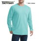 TACVASEN Long Sleeve Cotton T-shirt Mens Breathable Moisture Wicking Casual T-shirt Spring Pullover Crew Neck Basic Tee Tops Man The Clothing Company Sydney