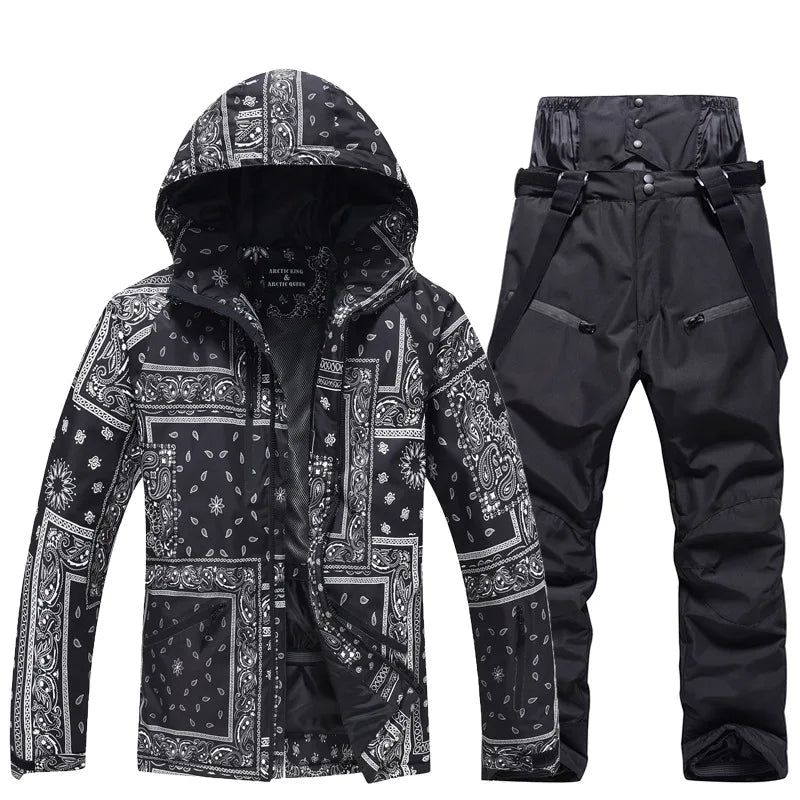 2 Piece Jacket Pants Ski Suit Sets Waterproof Snow Costume Ski Jacket and Pant Set Outdoor Clothing Snowboarding Set The Clothing Company Sydney