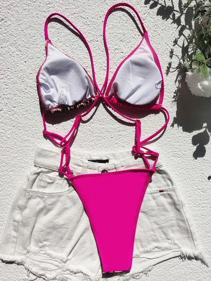 Extreme Mini Micro String Women Swimwear One Piece Swimsuit Female Cross Backless Monokini High Cut Bathing Suit The Clothing Company Sydney