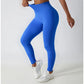 Women's Ribbed Seamless Yoga Pants High Waist Gym Leggings Sports Fitness Legging Running Tights