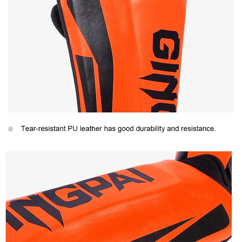 Muay Thai Kickboxing Boxing Shin Guard Pads Martial Arts Leg Protector Taekwondo Ankle Guards