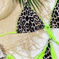 2 Piece Leopard Micro Bikini Swimsuit Swimwear Thong Bikinis Sets Brazilian Halter Beach Wear Bathing Suits The Clothing Company Sydney