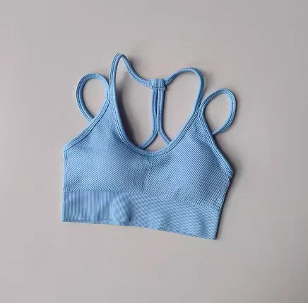 Women's running shockproof summer Bralette quick drying back fitness bra vest training Yoga Sports bra The Clothing Company Sydney