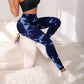 Marbling Tie-Dye Yoga Pants Sports Leggings Exercise Running Fitness High Waist Seamless Gym Leggings Women's Workout Tights The Clothing Company Sydney