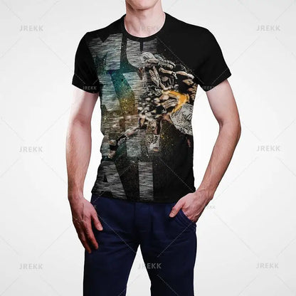 Muay Thai Gym Graphic T Shirt For Men Women Kids 3D Thai Boxing Sports Printed Tee Shirts Streetwear Short Sleeves Quick Dry Top - The Clothing Company Sydney