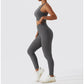 2 Piece Ribbed Yoga Set Women Suit For Fitness Sportswear Seamless Sports Suit Workout Clothes Tracksuit Sports Outfit Gym Clothing Wear The Clothing Company Sydney