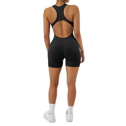 Women Yoga Shorts Sleeveless Sport Romper Bodysuits Summer Yoga Playsuits Gym Fitness Outfit Jumpsuits Activewear The Clothing Company Sydney
