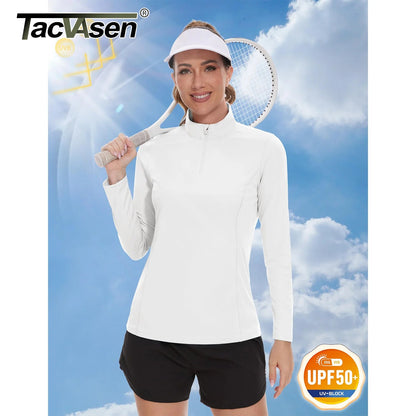 UPF 50+ Quick Dry Long Sleeve T Shirts Womens Anti UV/Sun Protection Shirts Running Hiking Fishing T-Shirts Outdoor Top The Clothing Company Sydney