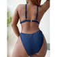 Ribbed Bikini Large Size Plus Size Women Swimsuit Two piece Bikini set Bather Bathing Suit Swimwear The Clothing Company Sydney