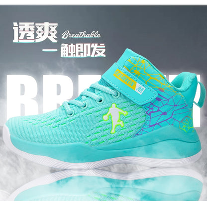 Children Boys Basketball Shoes Thick Sole Breathable Non-Slip Girls Sneakers Sport Shoes Child Basketball Shoe Boots Unisex Sneakers The Clothing Company Sydney