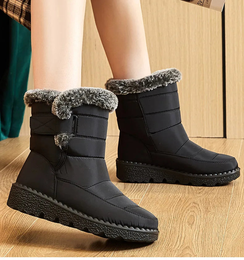 Women's Ankle Fur Snow Winter Boots The Clothing Company Sydney