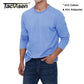 TACVASEN Long Sleeve Cotton T-shirt Mens Breathable Moisture Wicking Casual T-shirt Spring Pullover Crew Neck Basic Tee Tops Man The Clothing Company Sydney